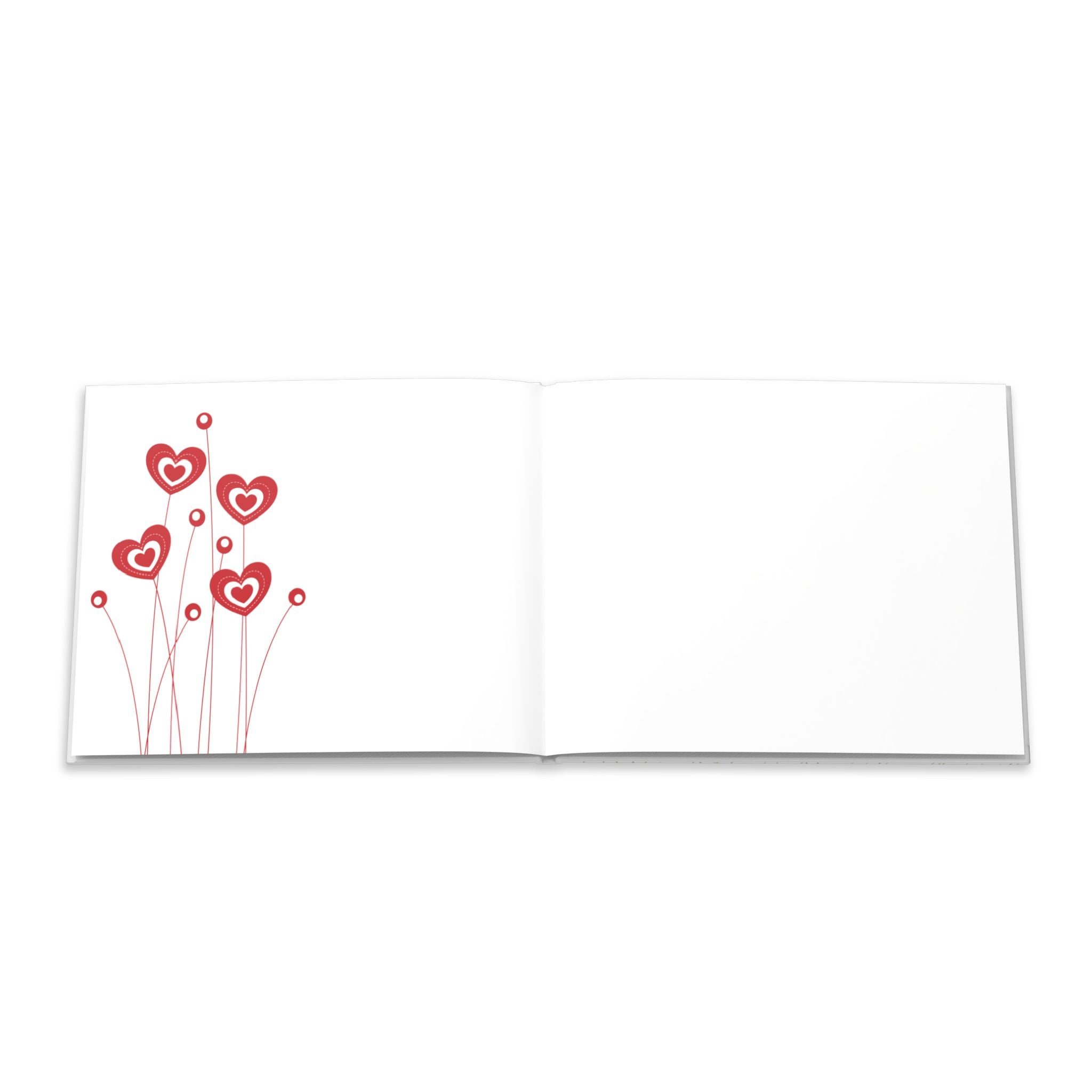 Hardcover Photo Book — "These Are Some of Our Favorite Memories" Floral Keepsake