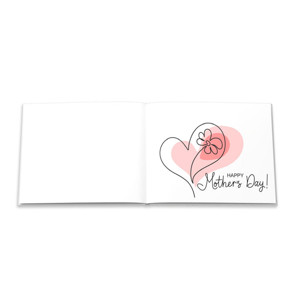 Hardcover Photo Book — "These Are Some of Our Favorite Memories" Floral Keepsake